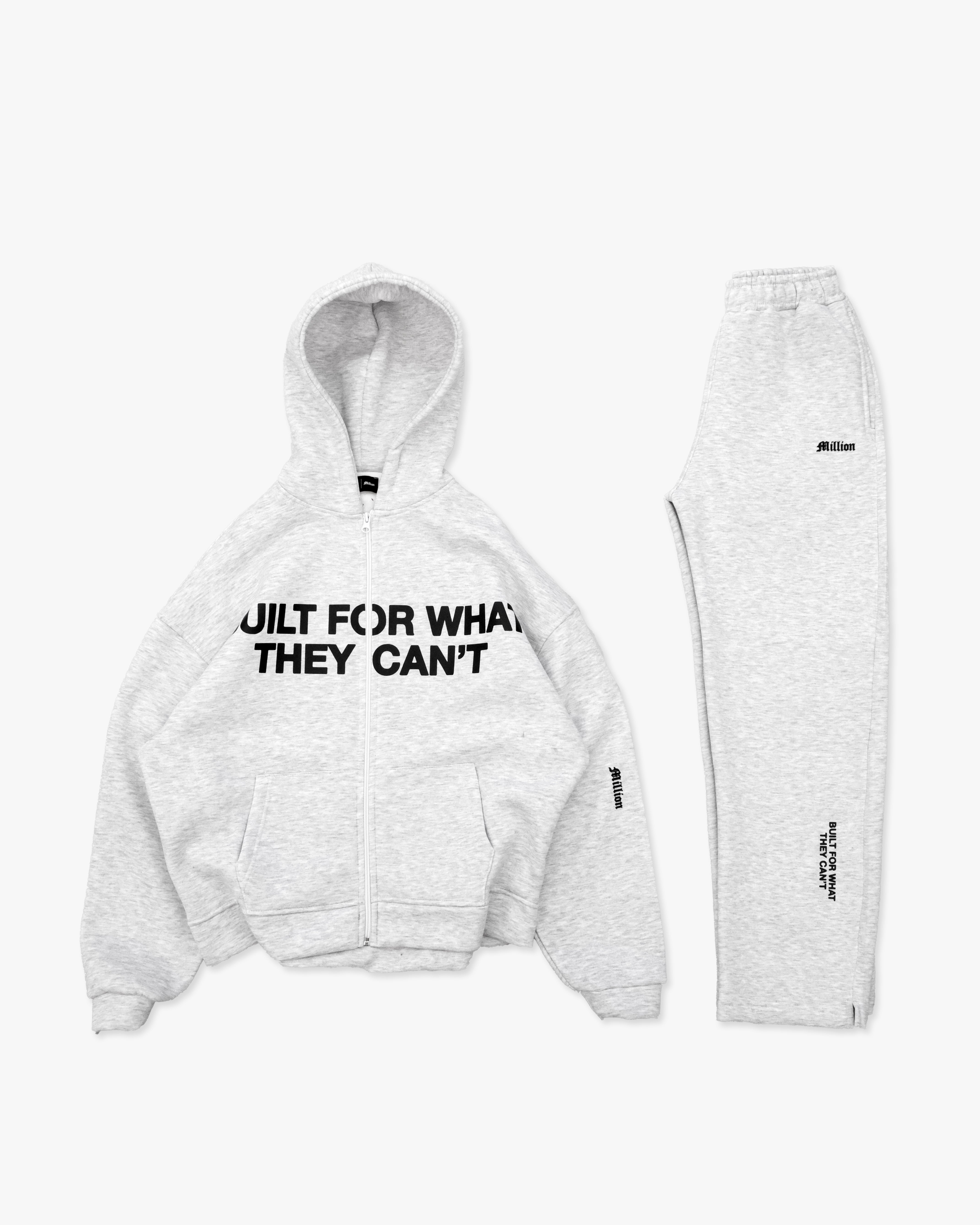 Trainingsanzug, Grau