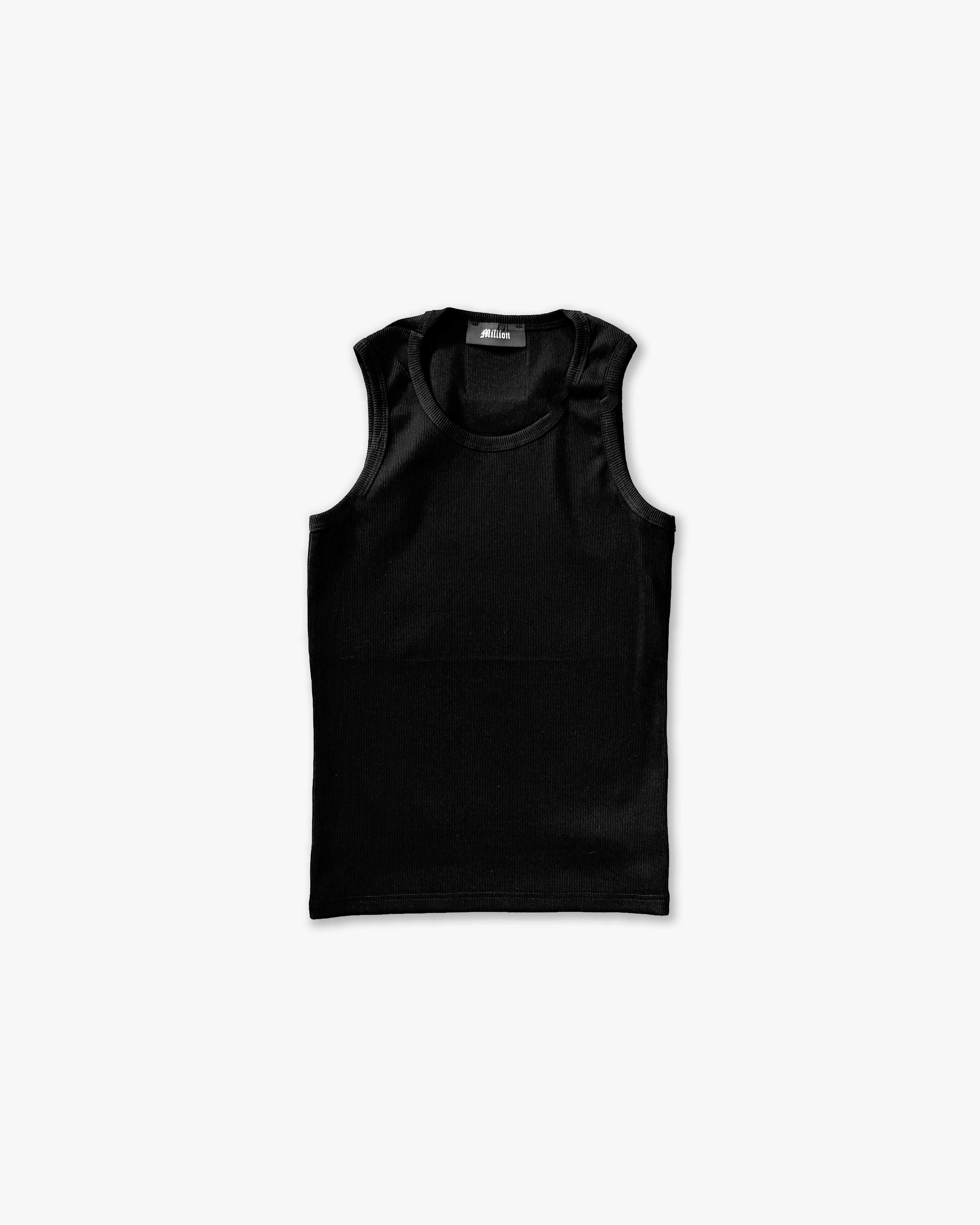 Schwarzes Trägershirt