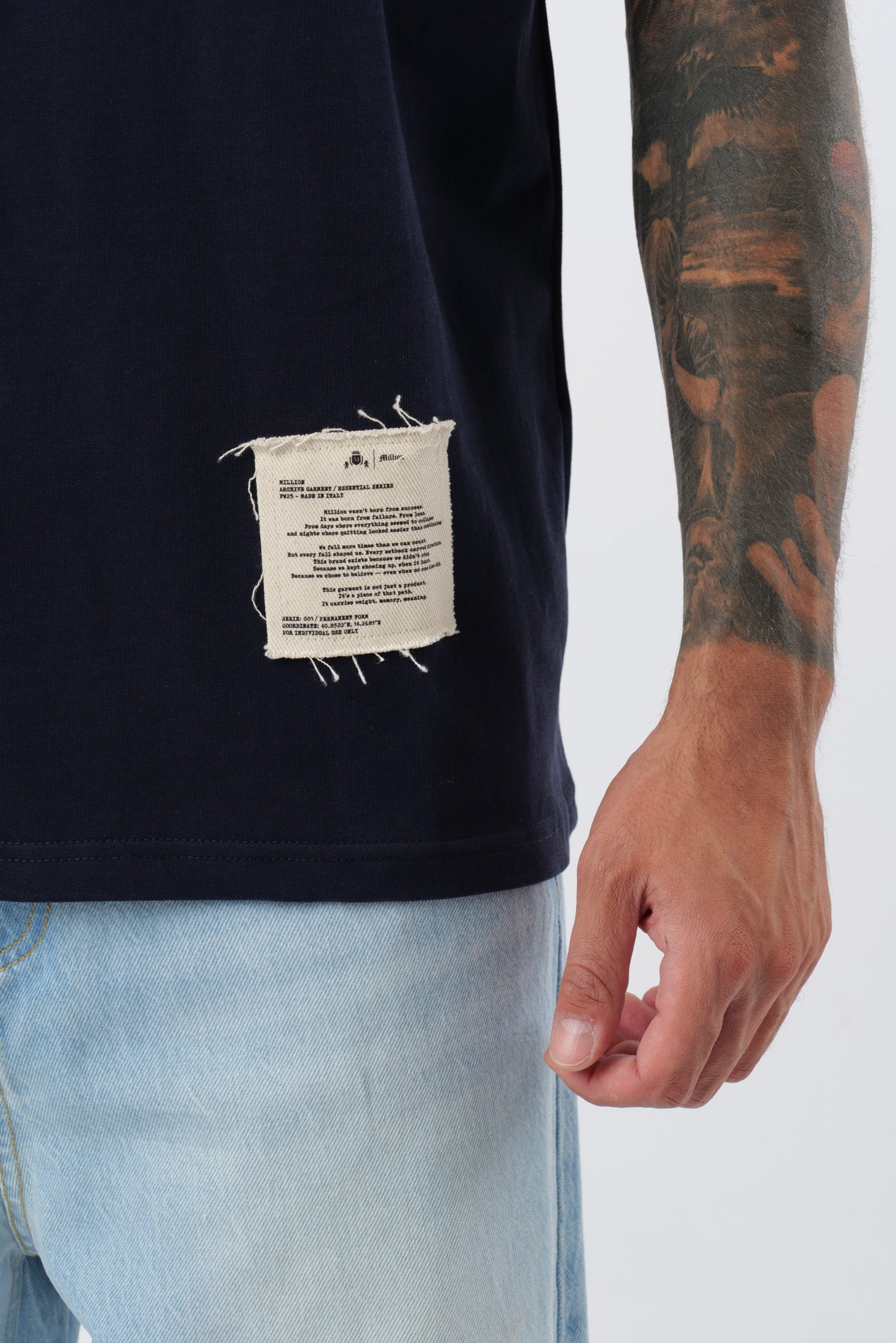 T-Shirt "Archive" Navy