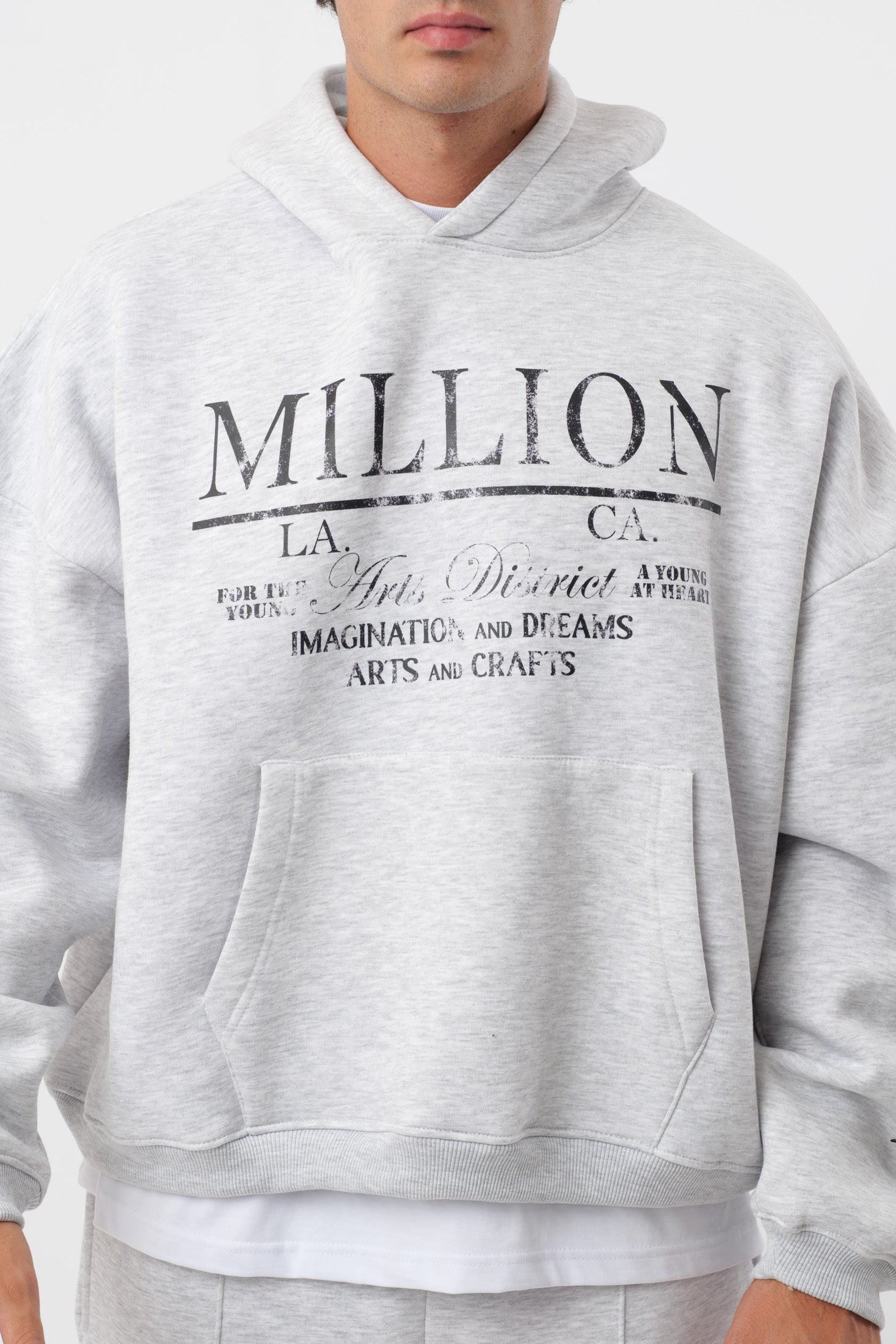 Kapuzenpullover Grey District