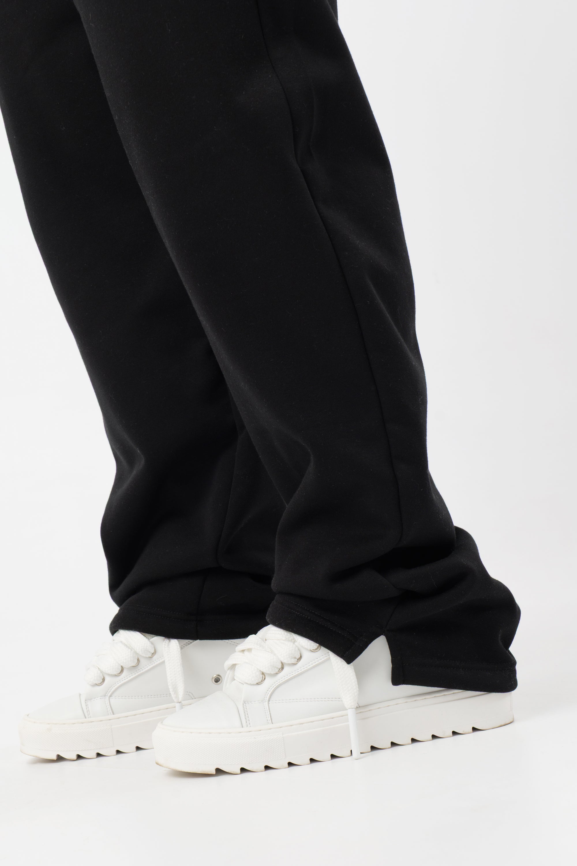 Schwarzer Logo-Trainingsanzug