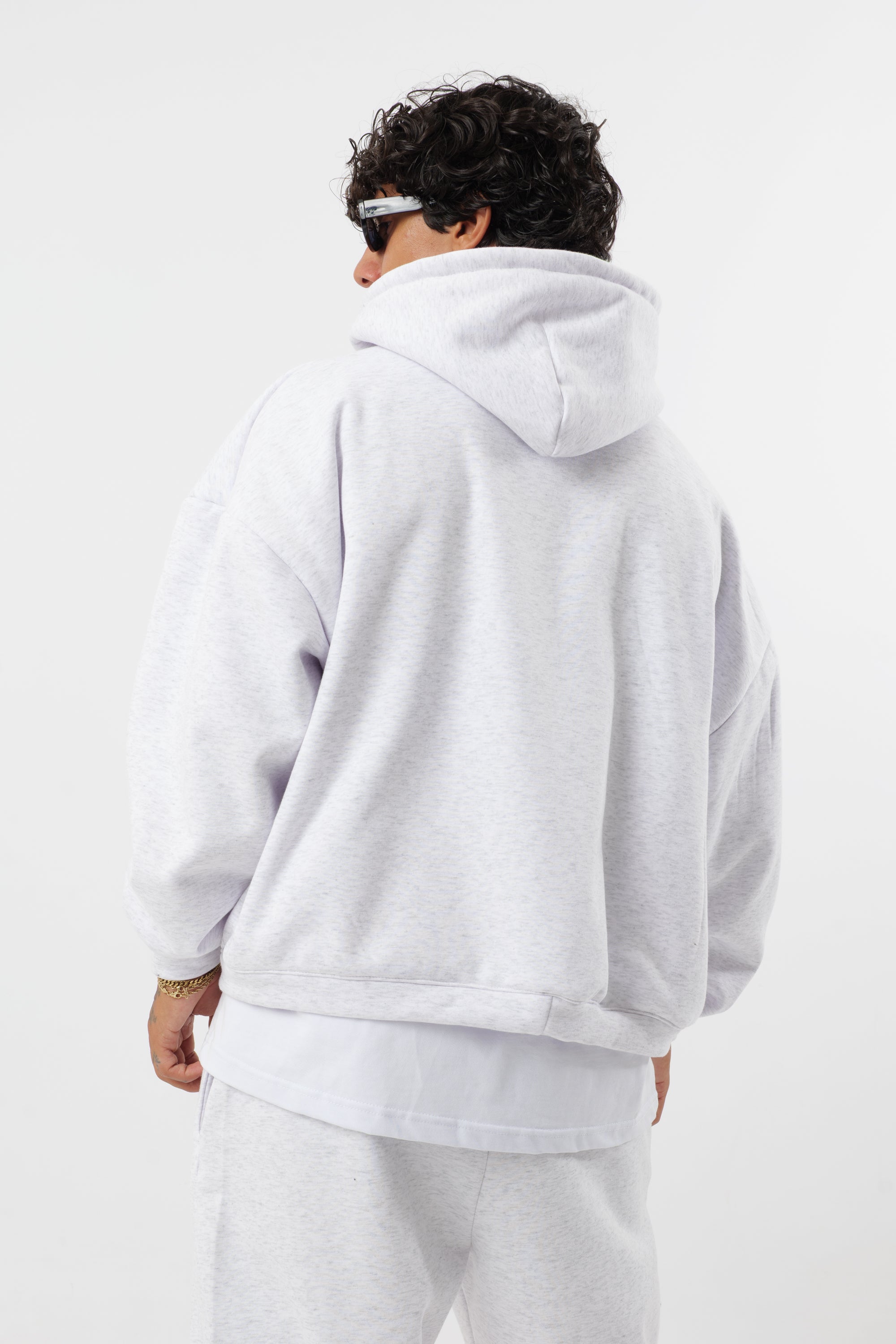 Grauer Logo-Trainingsanzug