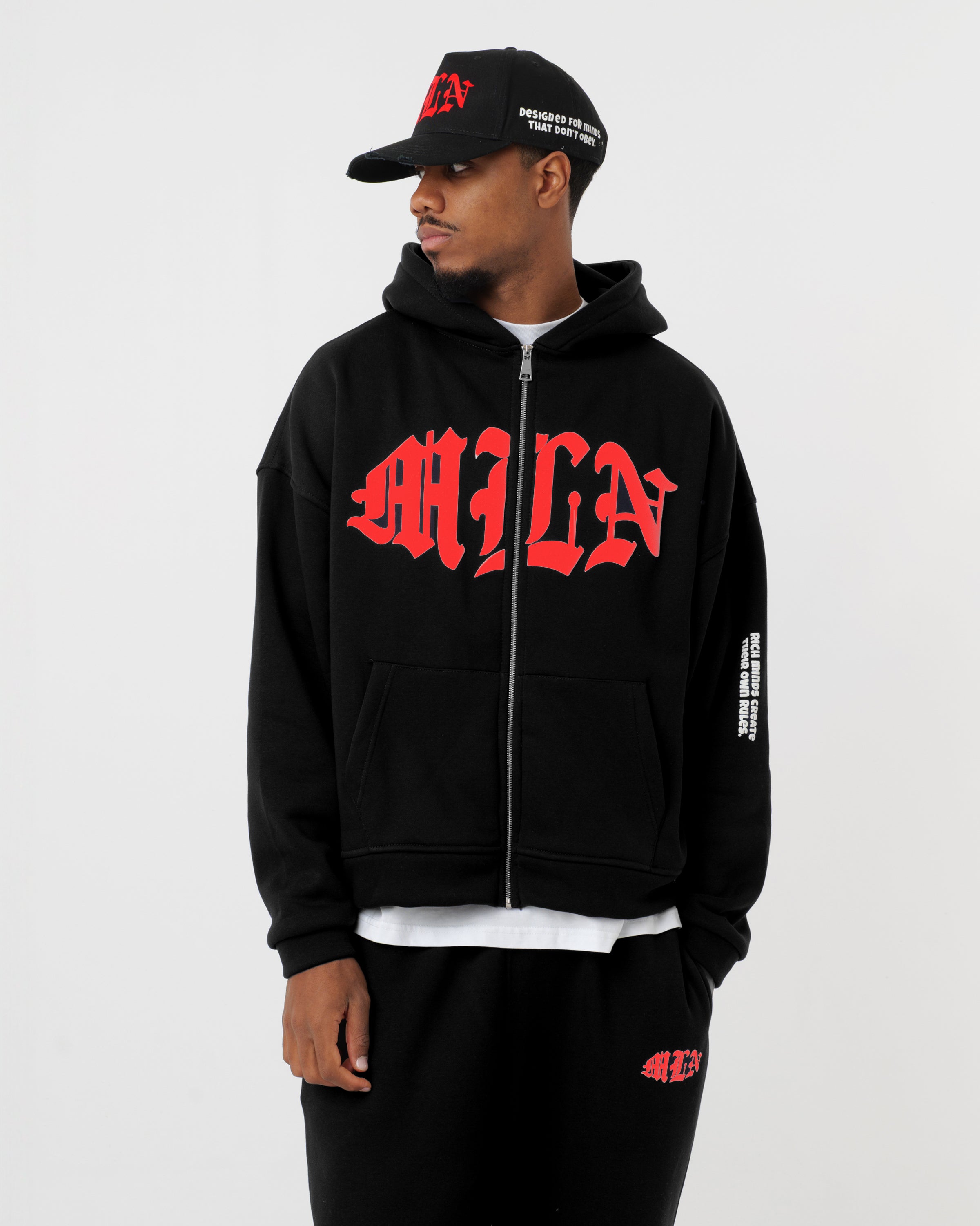 MLN Trainingsanzug Schwarz