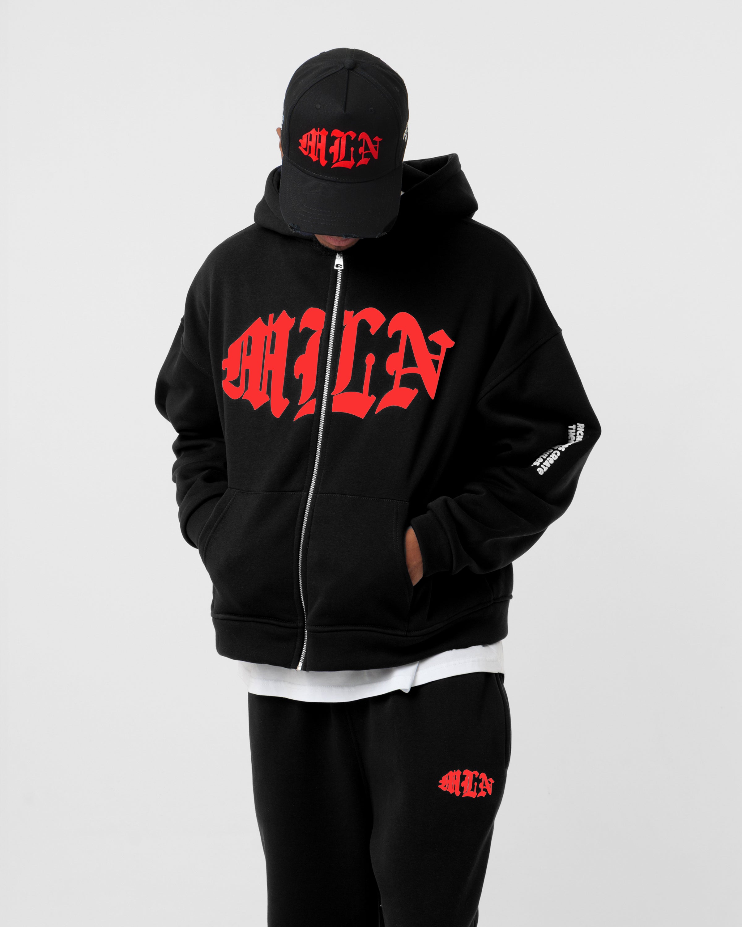 MLN Trainingsanzug Schwarz