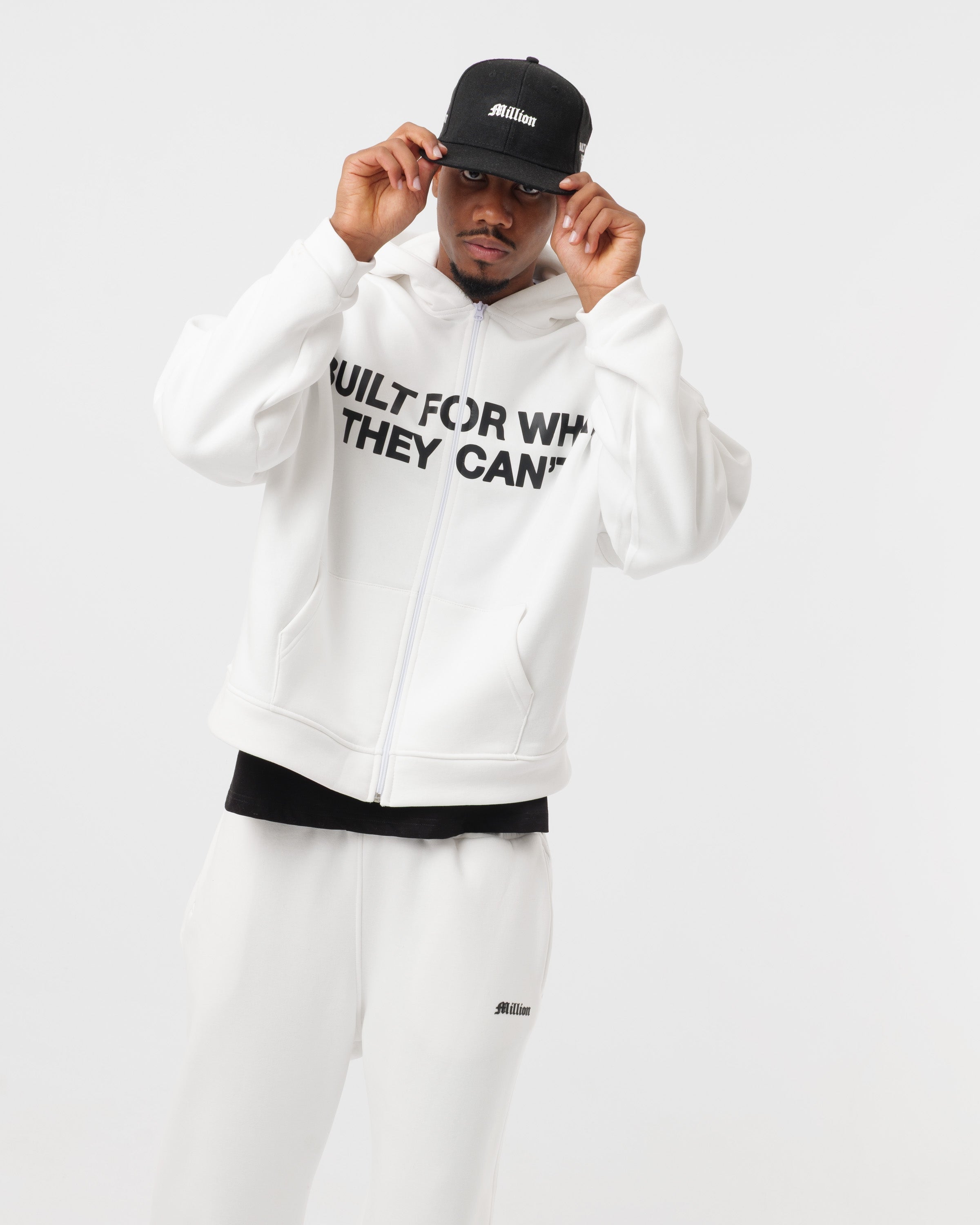 Trainingsanzug in Creme