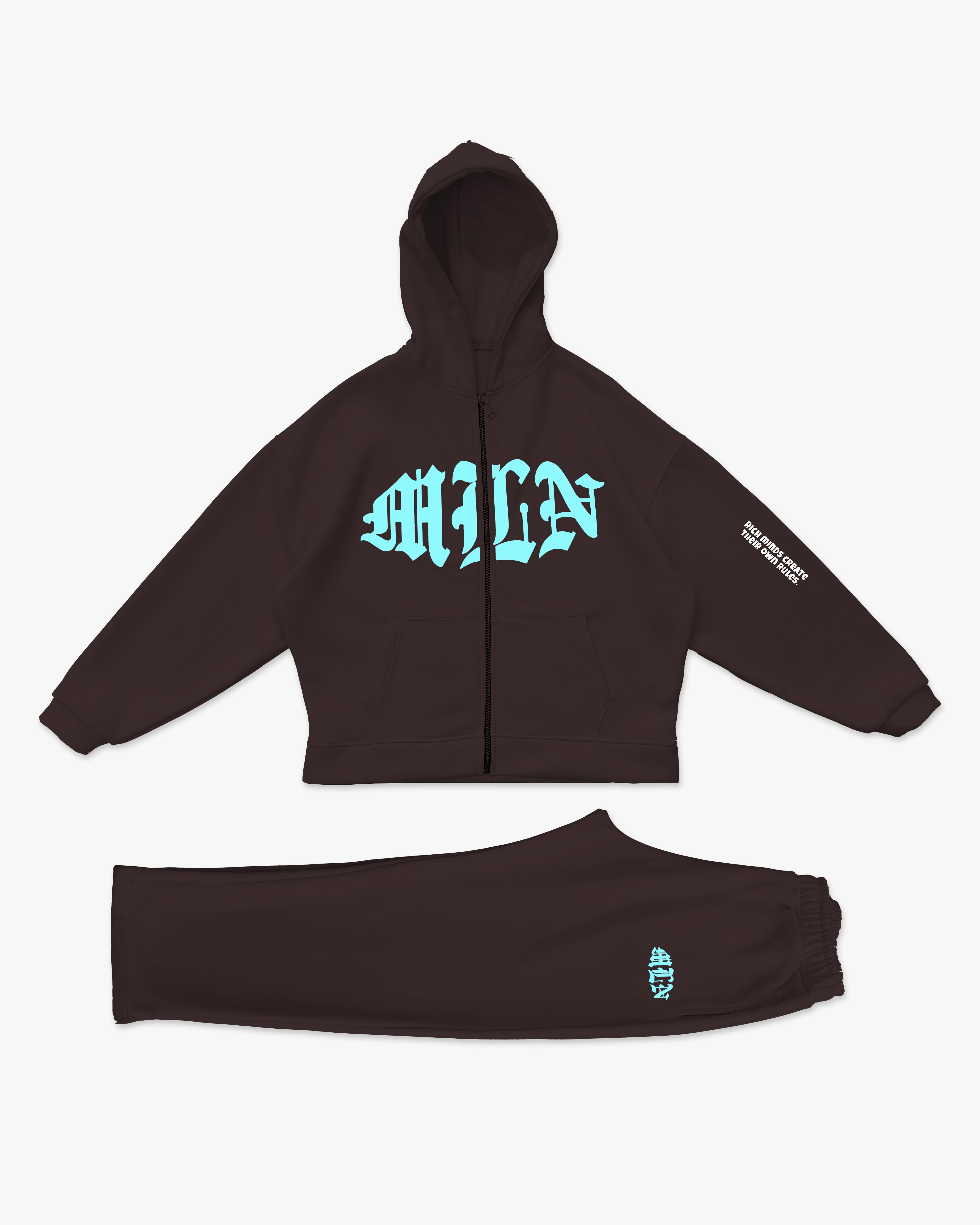 MLN brauner Trainingsanzug