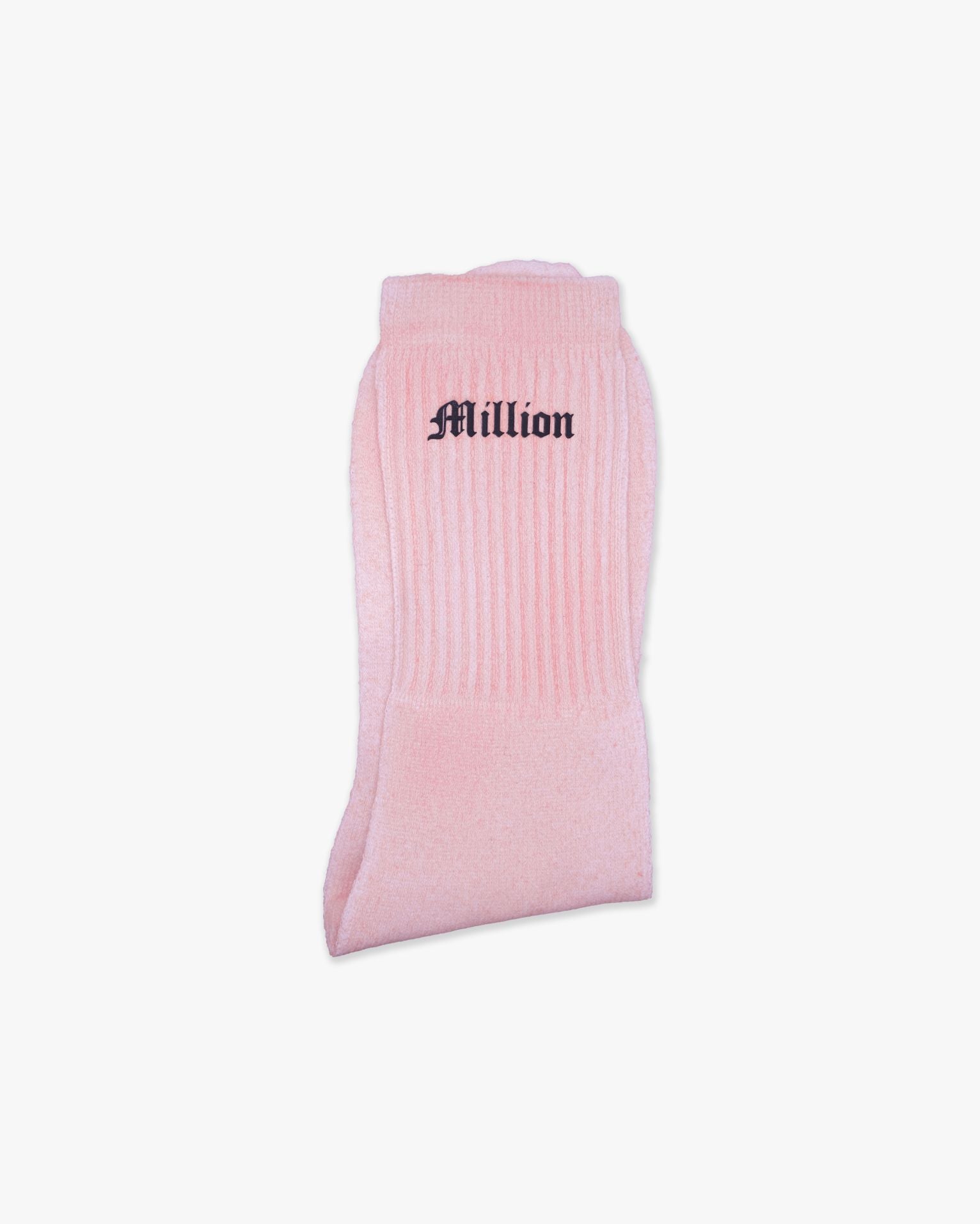 Socken mit weißem Logo vorne