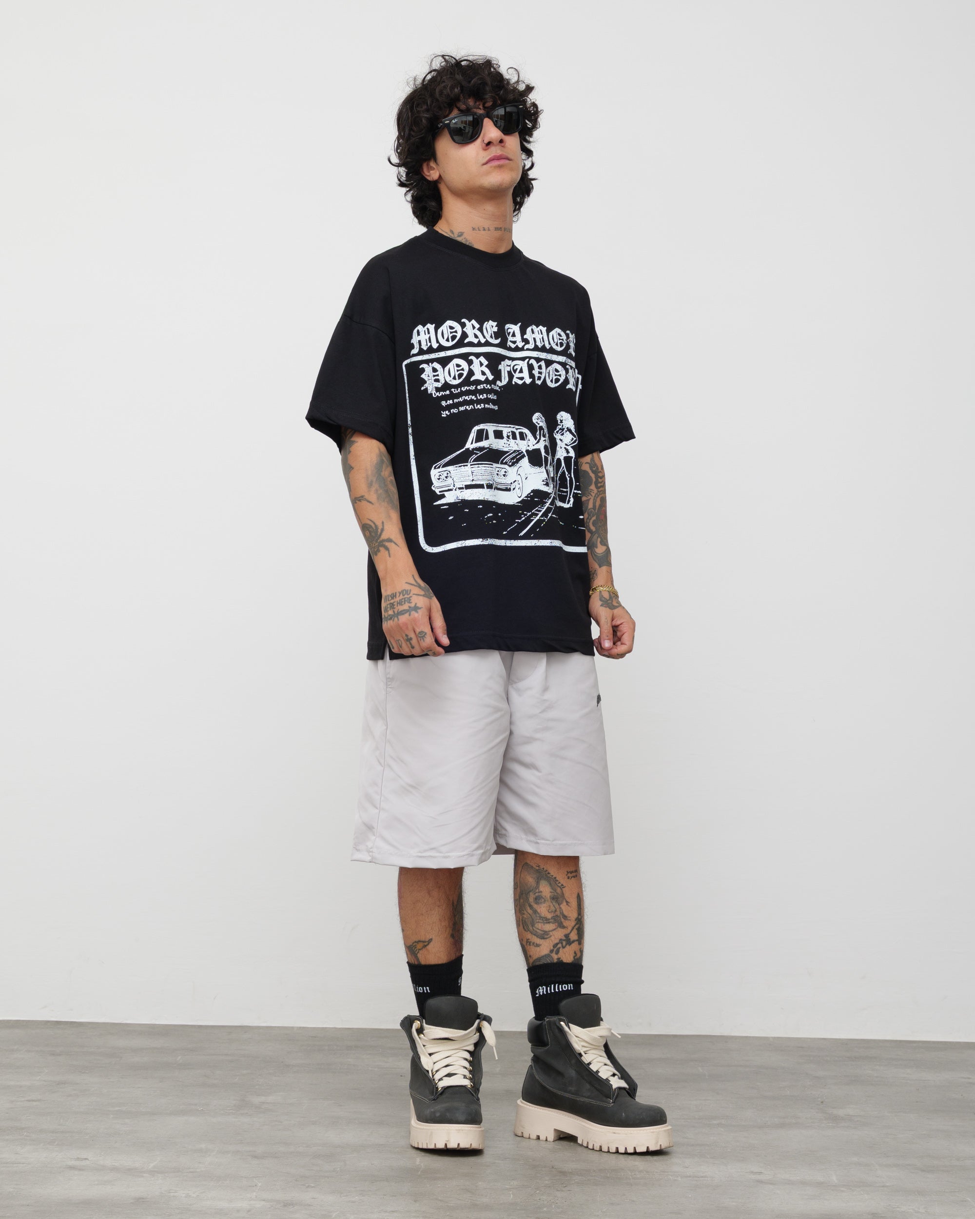 T-Shirt More Amor Nera