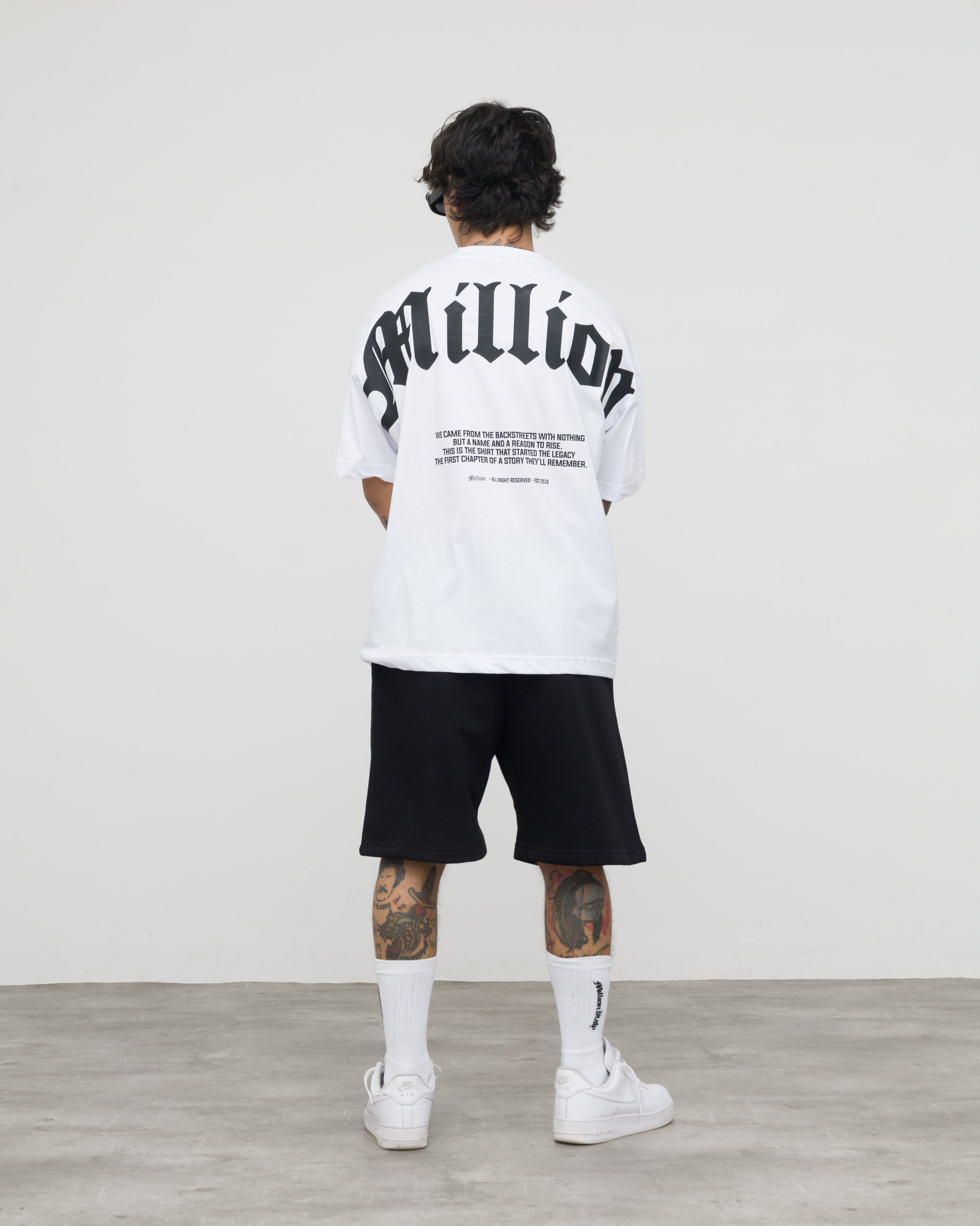 T-Shirt Bianca Origin Nera