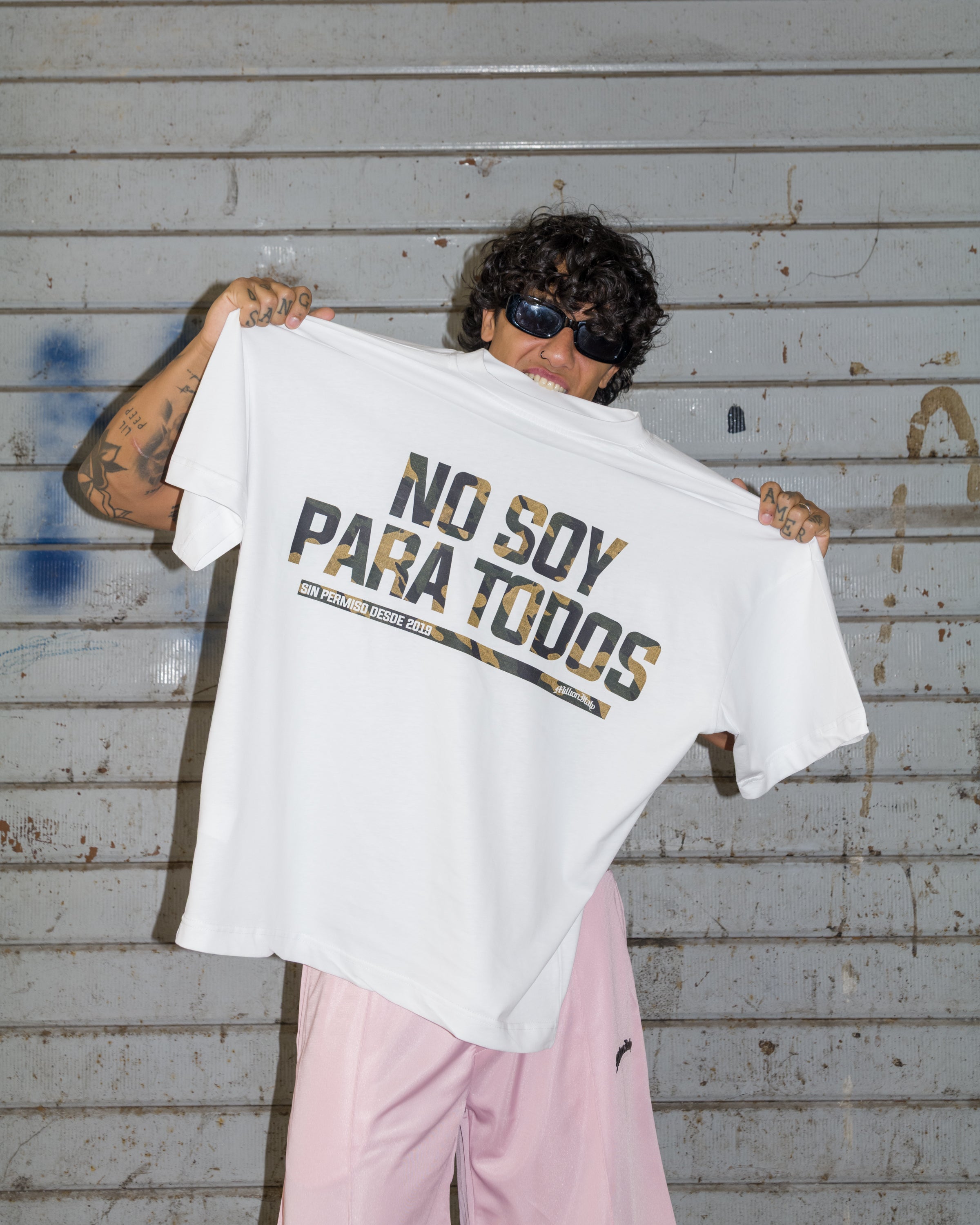 T-Shirt Para Todos Weiß