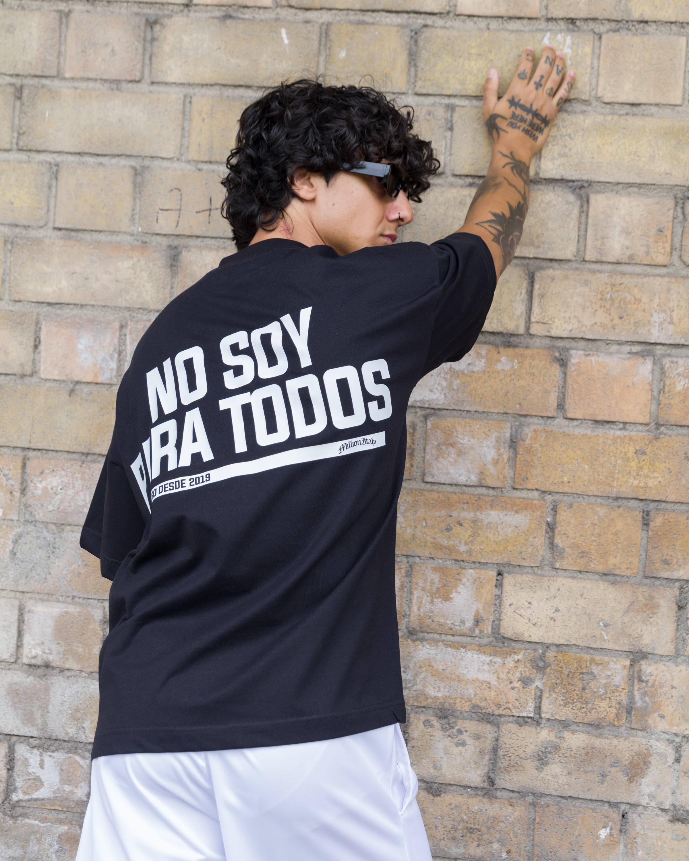 T-Shirt Para Todos Schwarz
