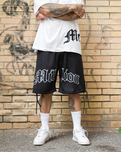 Gothic-Shorts Schwarz