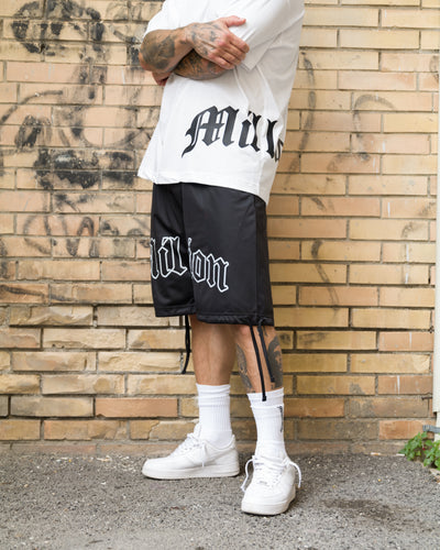 Gothic-Shorts Schwarz