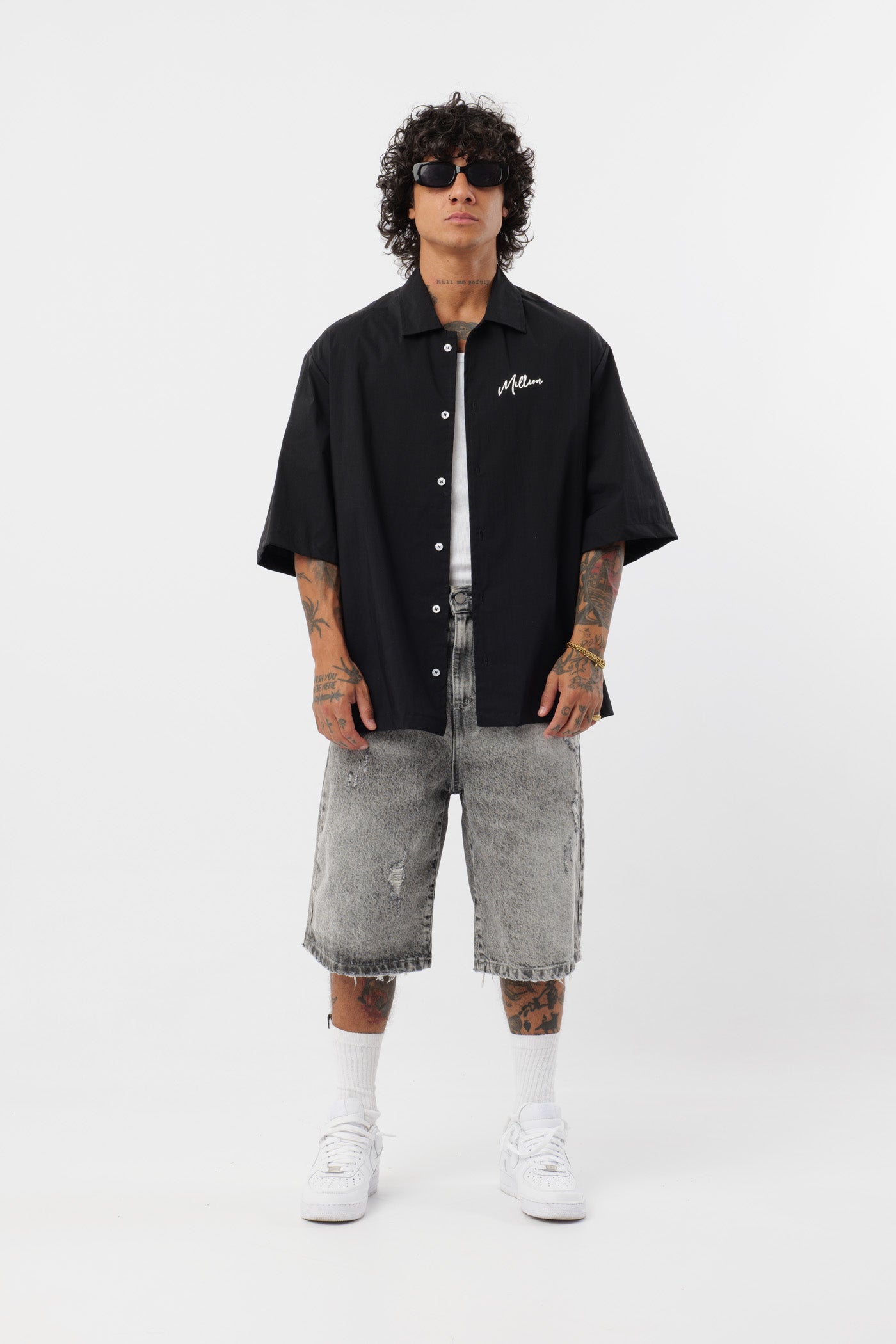 Baggy Short Schwarz