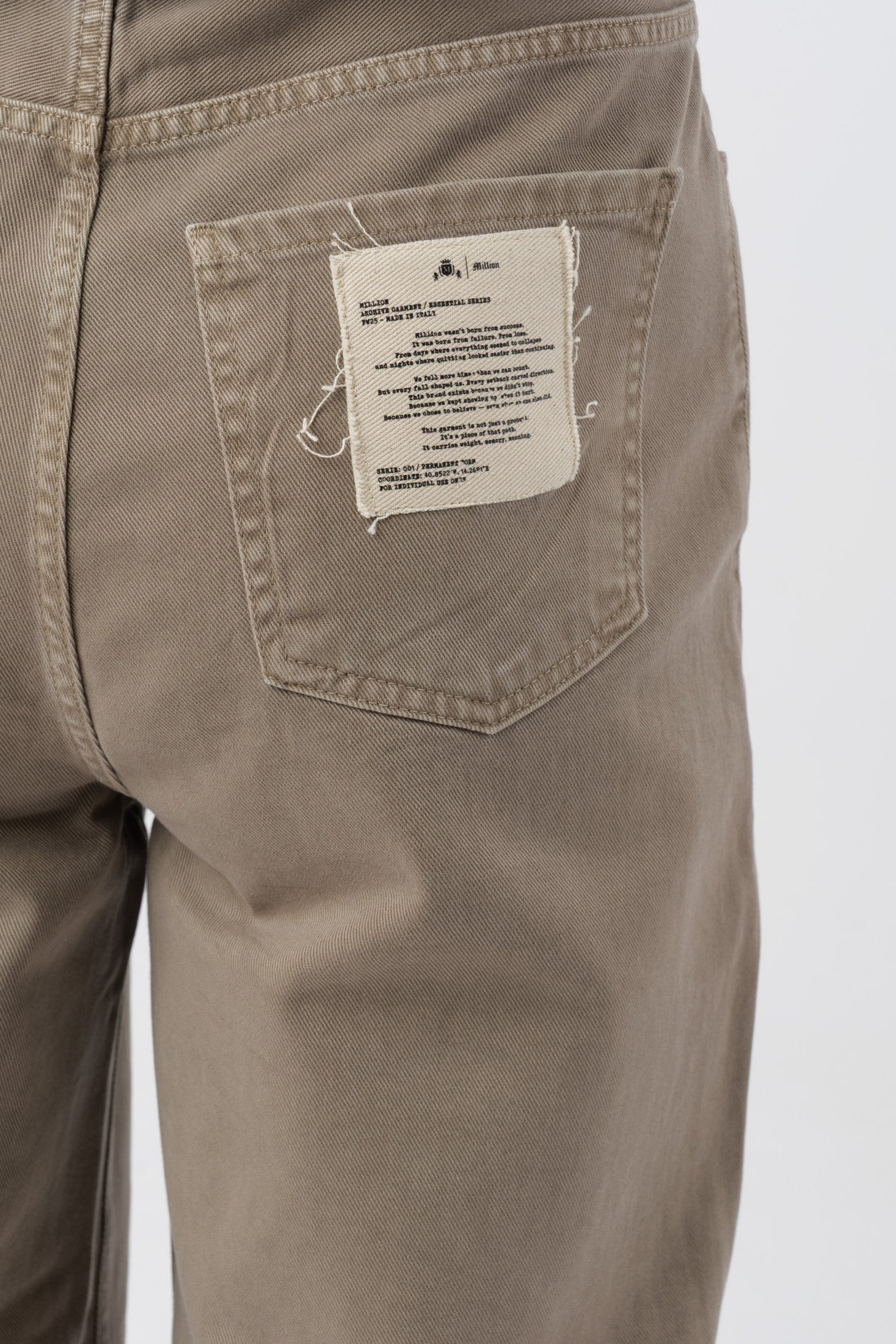 Archiv-Jeans - Beige
