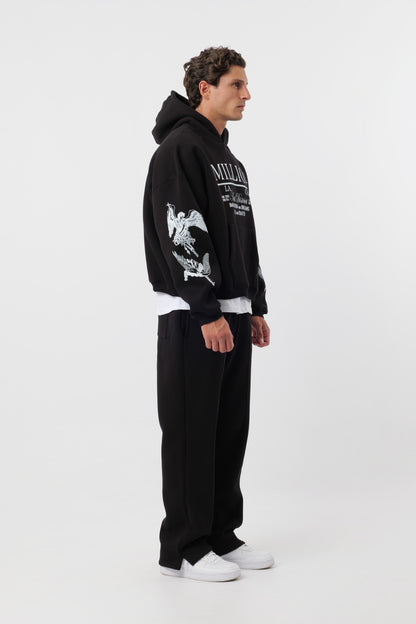 Schwarzer District Hoodie