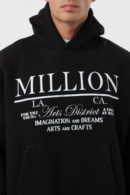 Schwarzer District Hoodie