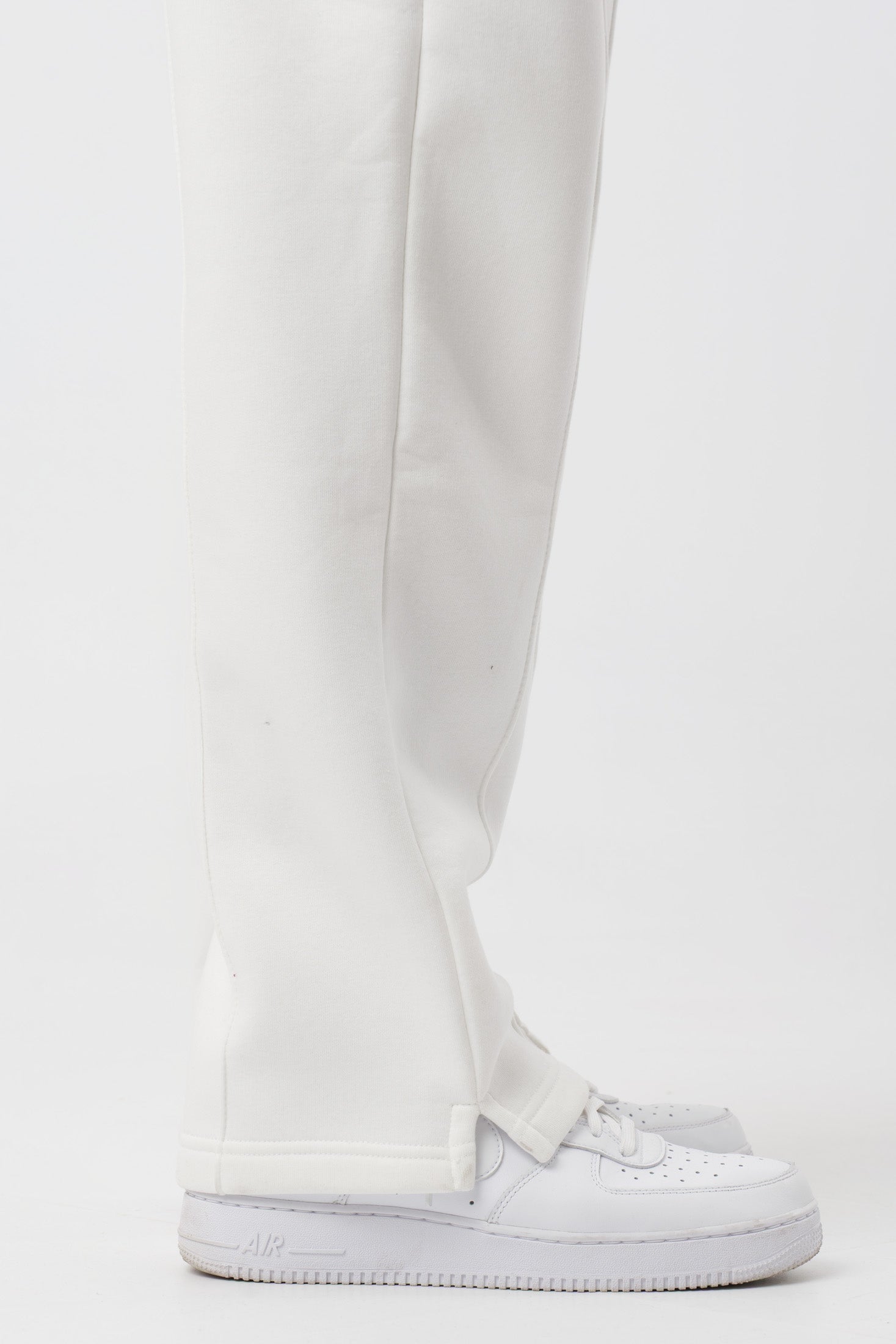 Jogginghose Logo Creme