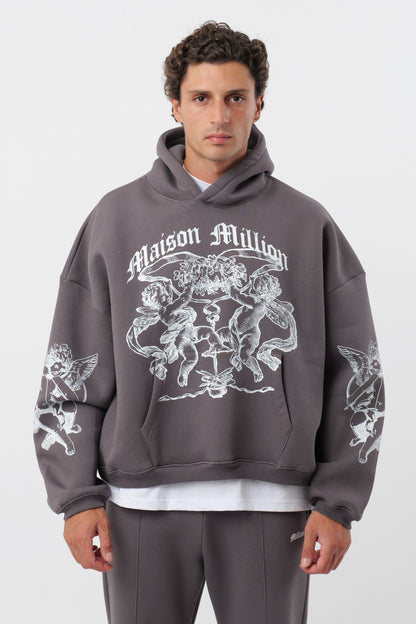 Schwarzer District Hoodie