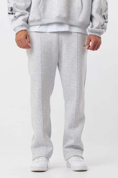 Jogginghose Logo Grau