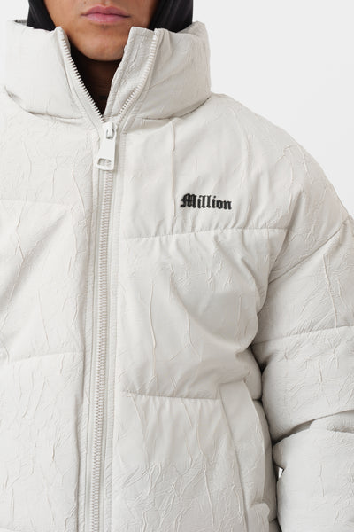 Puffer Logo Weiß