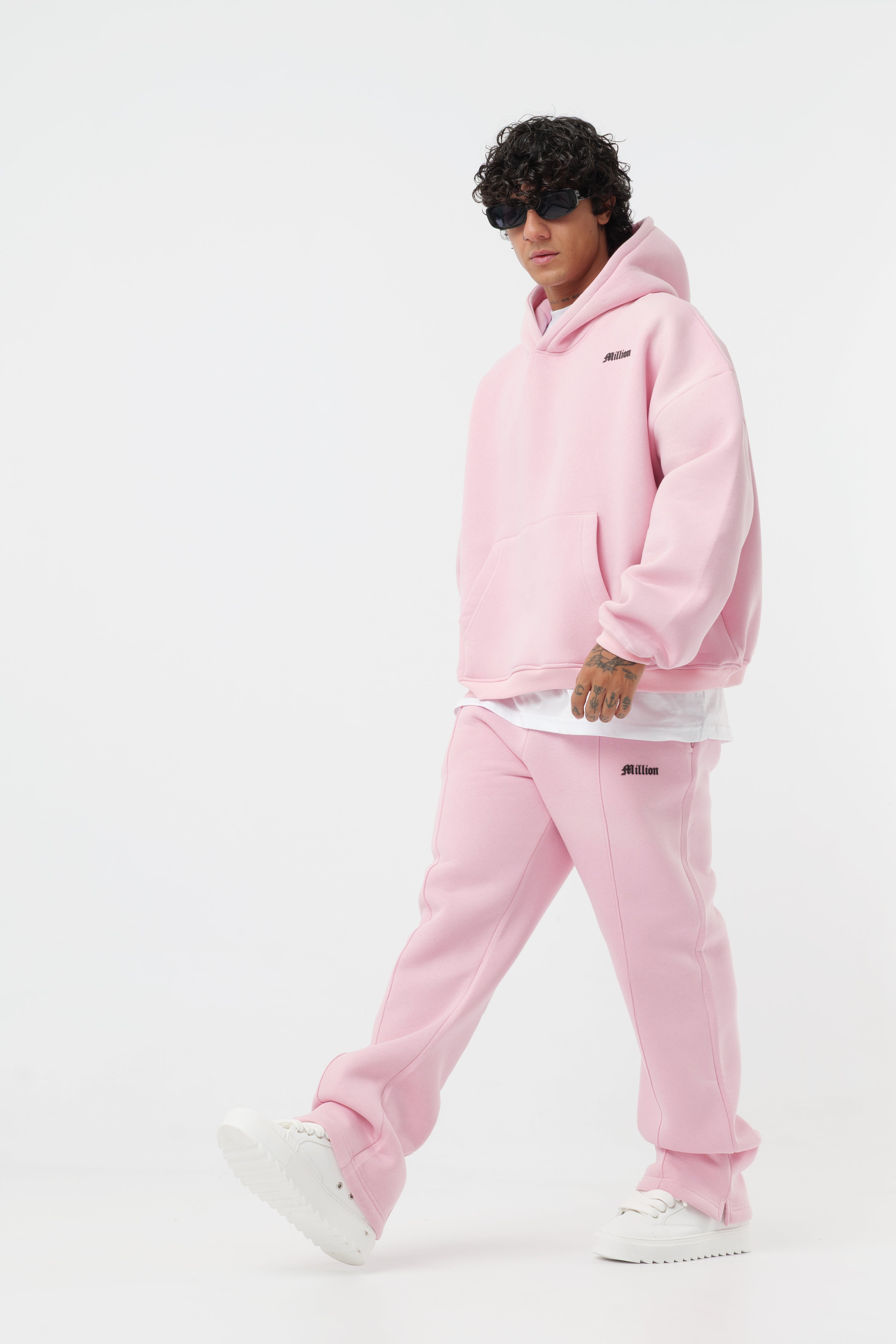 Sweatpants Logo Pink