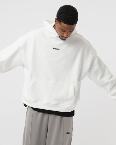 Hoodie „Life's a Movie“ Weiß