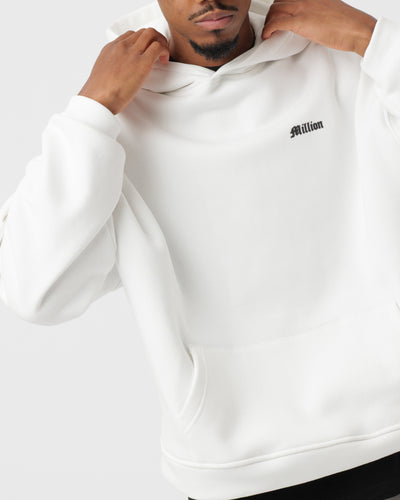 Hoodie Logo Weiß
