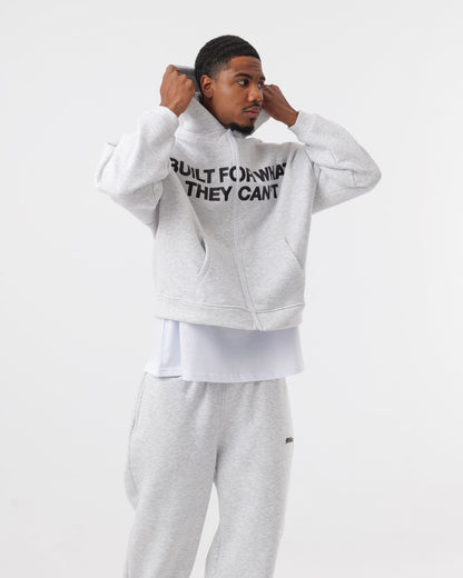 Trainingsanzug, Grau