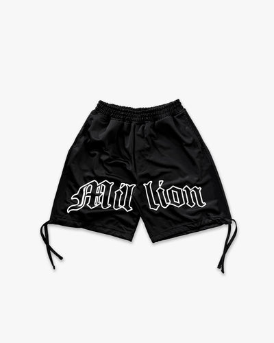 Gothic-Shorts Schwarz