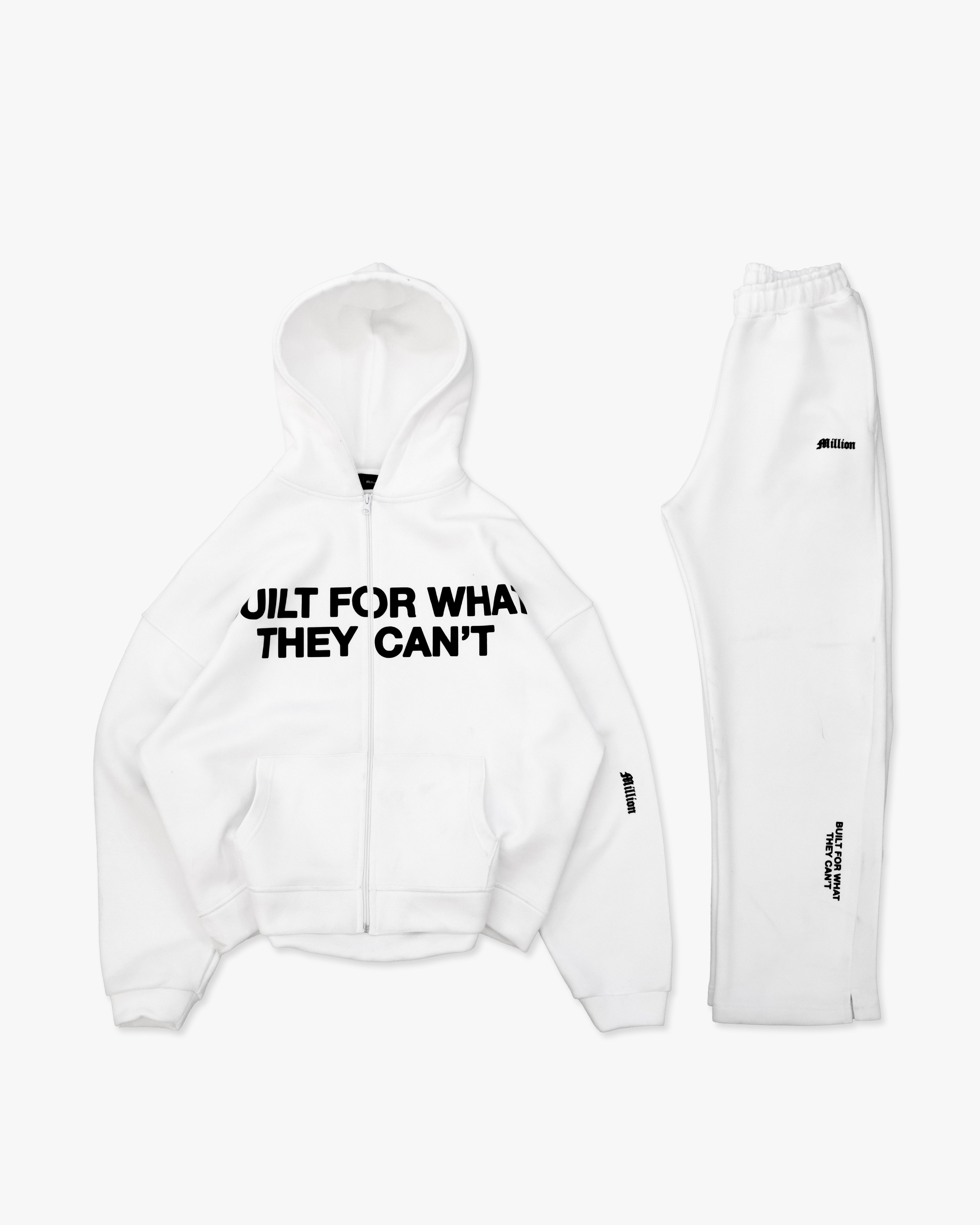 Trainingsanzug in Creme